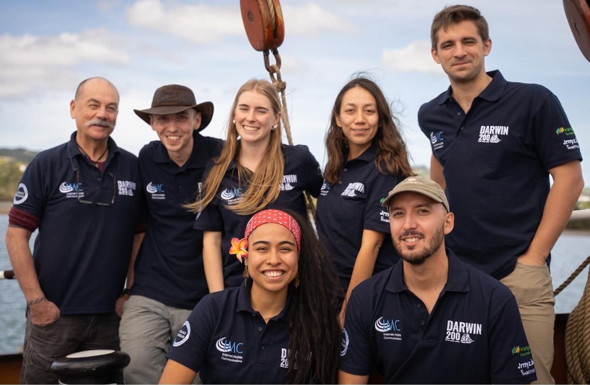 En Nueva Zelanda, Moana Tepano participa de la expedición Darwin200